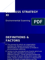 Business Strategy Xi Env Scan
