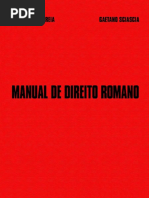 Manual sobre Direito Romano