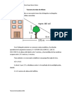 Teorema de Tales de Mileto PDF