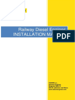 Railway Diesel Engines Instalation Manual