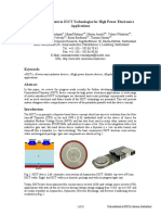 Recent Advancements in IGCT Technologies For High Power Electronics