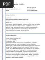 CV - Vanessa Oliveira - Rj