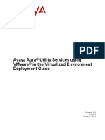 UtilityServices Using VMware in VE