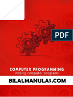 BILAL AHMED SHAIK Computer Programming