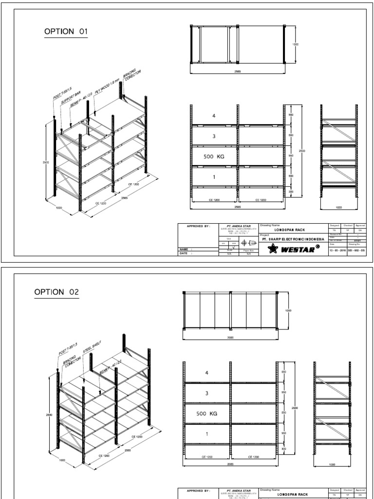 Longspan Rack Design Document | PDF