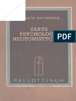 Kaczmarek L. Zarys Psychologii Neotomistycznej PDF
