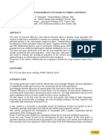 Weldability of Grade 23