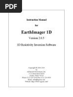 Earth Imager 1 d Manual