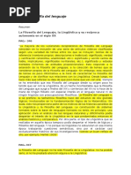 RESUMEN de Hacer Filosofia Del Lenguaje Kepa Korta