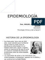 EPIDEMIOLOGÍA