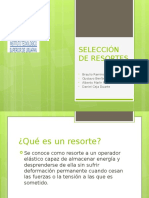 Selección de Resortes