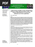 A High-Precision and Highly Accurate Sub-Pixel Motion Estimator For High Compression Efficiency HDTV Video Coding in MPEG4/H.264 For Next Generation Multimedia and Wireless Applications