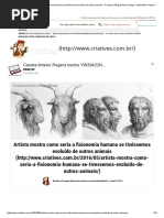 Artista Mostra Como Seria a Fisionomia Humana Se Tivéssemos Evoluído de Outros Animais – Criatives _ Blog de Arte, Design, Criatividade e Inspiração