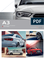 Audi A3 Saloon - A3 Cabriolet Audi S3 Saloon: Vorsprung Durch Technik