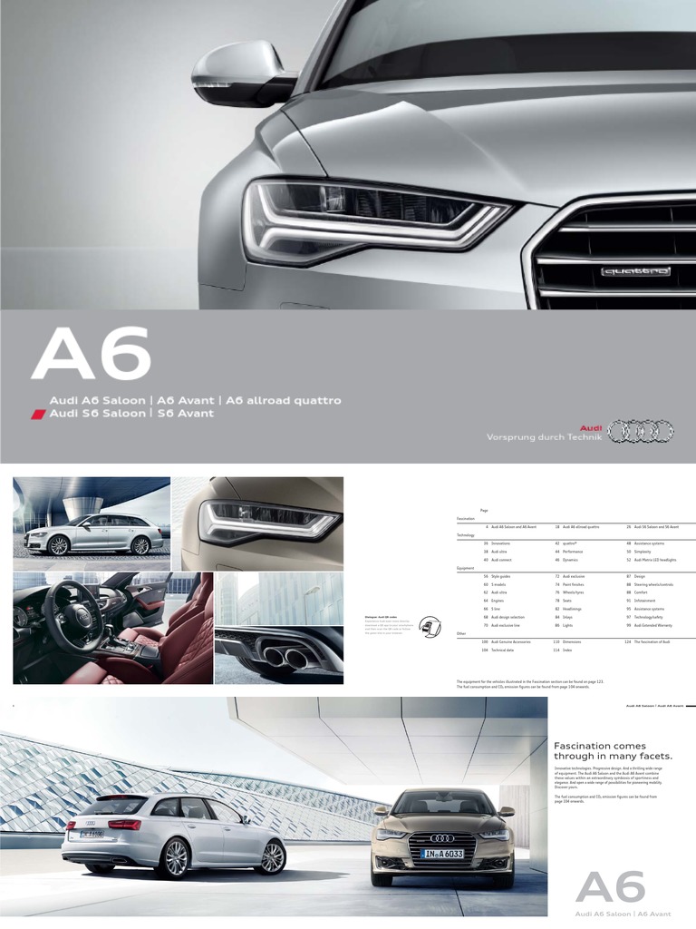 A6, PDF, Audi