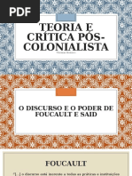 Teoria e Crítica Pós-colonialista - Bonnici