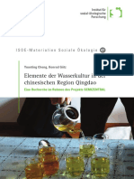 Elemente Der Wasserkultur in Der Chinesischen Region Qingdao. Eine Recherche Im Rahmen Des Projekts SEMIZENTRAL