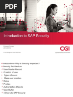 Introduction To SAP Security: Ramesh Gurram 2014.02.14