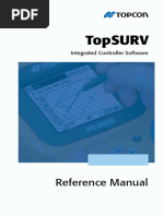 TopSURV Reference Manual V7