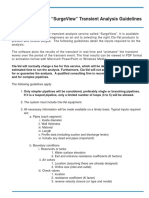 SurgeView Analysis Guidelines