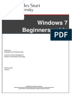 Windows 7 Beginners