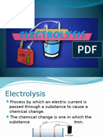 Electrochemistry