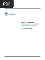 SK-26H640G User Manual
