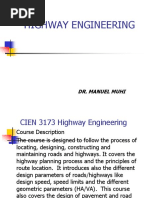 Highway Engineering 1