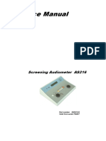 Interacoustics As216 Screening Audiometer