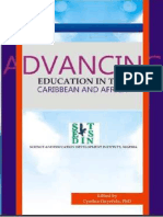 ADVANCING EDUCATION IN THE CARIBBEAN AND AFRICA  - Edited by  Cynthia Onyefulu, PhD