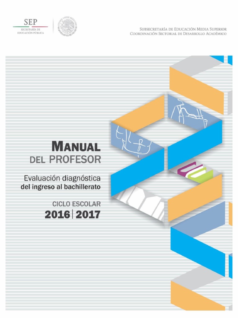 Manual Del Profesor Para Curso Propedéutico 2016 2017 Pdf