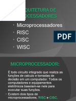 Arquiteturas de Microprocessadores 