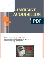 Language Acquisition Theories (39