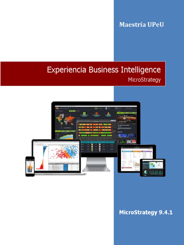 Tutorial Práctico de MicroStrategy | PDF | Gestión de datos | Software ...