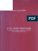 A Cor Como Informação - Luciano Guimarães