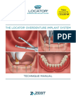 Locator Overdenture Implant System Manual - INST1247