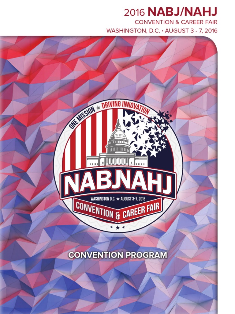 2016 NABJ Convention Program | PDF | Chrysler | Conservation Biology