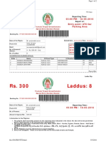 03:00 PM / 18-05-2016 Entry Point: ATC Car Parking Area: Booking No