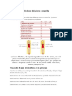 Trazado de Corpiño Base Delantero y Espalda