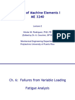 ME 3240 - Lecture 2 - Fatigue PDF