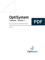 OptiSystem Tutorials Volume 1