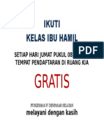 Ikuti Senam Hamil