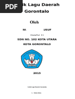 Lirik Lagu Daerah Gorontalo