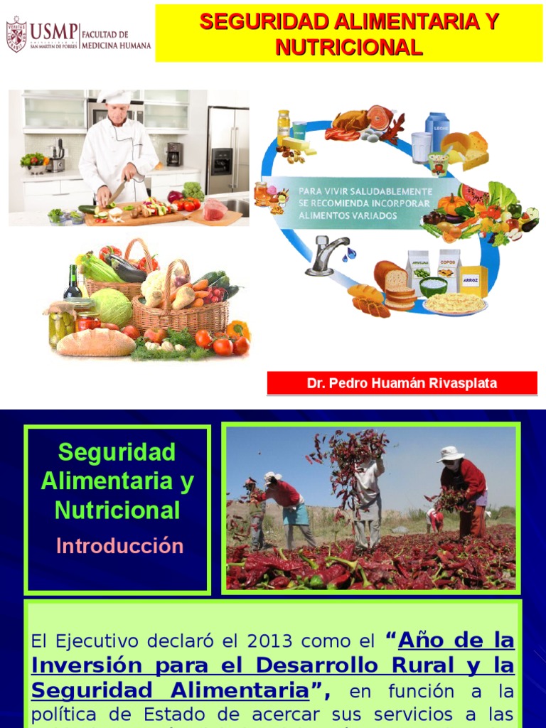 Nutrición Clínica Seguridad Alimentaria y Nutricional