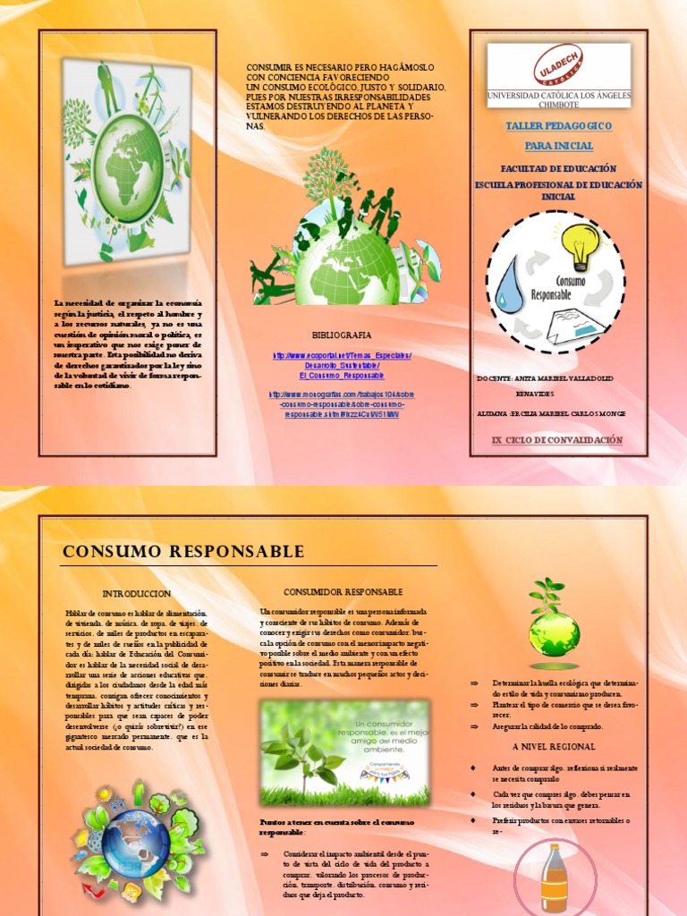 Consumo Responsable Pdf Pdf Consumo Economía Consumismo
