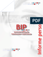 BIP Informe PErsonal