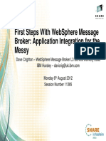 First Steps With WebSphere Message Broker - Application Integration for the Messy