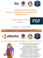 Migração de Servidores Windows para Ubuntu Server