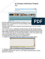 Membuat Topologi Jaringan Sederhana Dengan Cisco Packet Tracer