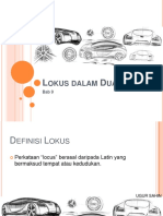 Lokus dalam dua dimensi